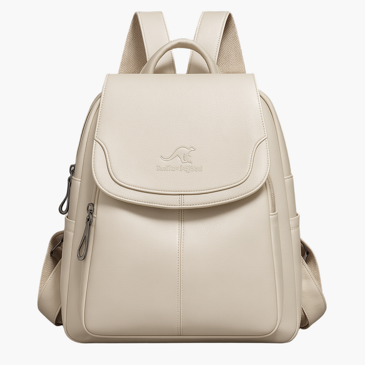 Modischer Damen Rucksack, kombinierbar als Handtasche, für einen eleganten urbanen Stil im Alltag.
