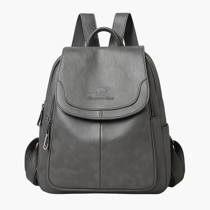 Stylischer Damen Rucksack als Handtasche tragbar, ideales Accessoire für unterwegs & Office.