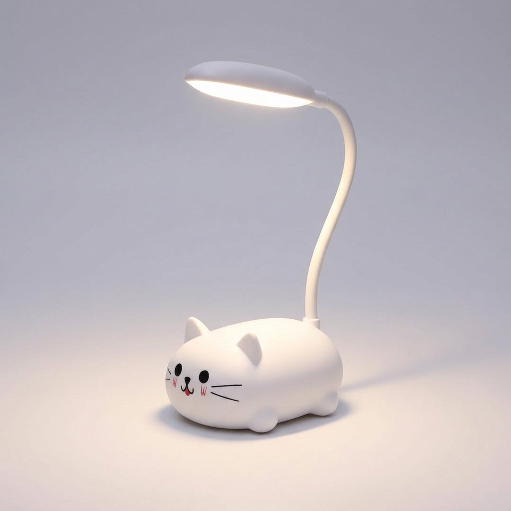 Flexible USB-Bürolampe "Katze" für Schreibtisch oder Nachttisch.