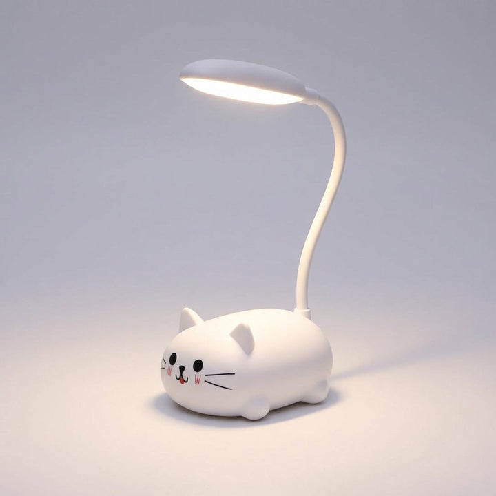 Flexible USB-Bürolampe "Katze" für Schreibtisch oder Nachttisch.