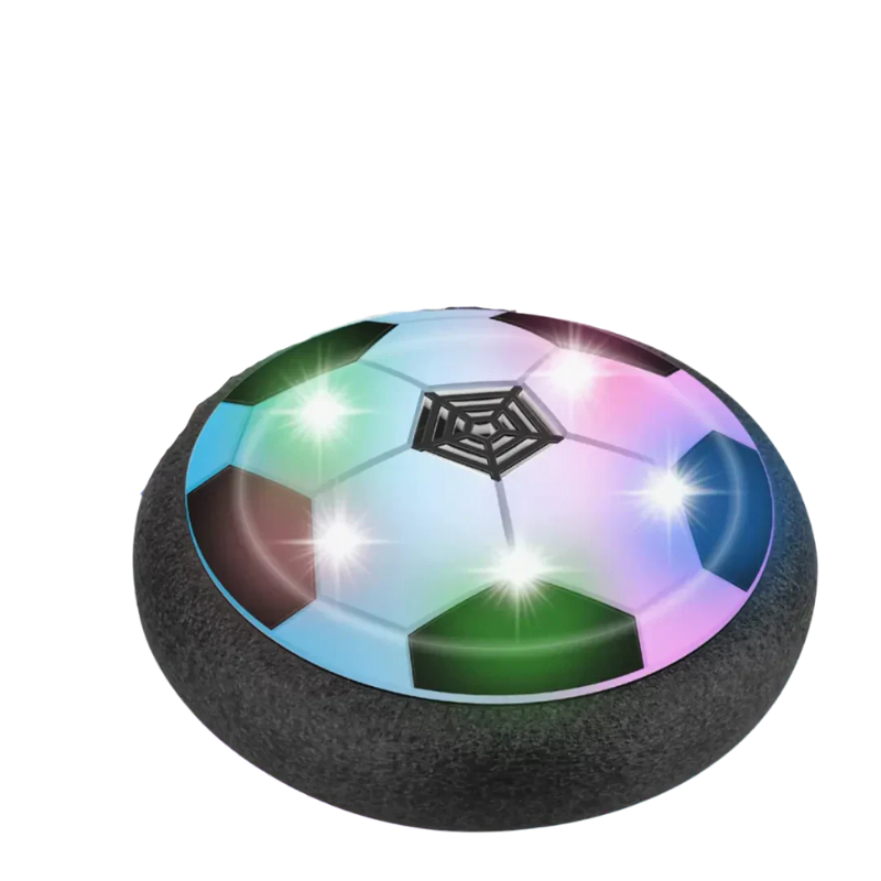 Leuchtender, schwebender Gleitball mit LED-Lichtern für Kinder, ideal für sicheren Indoor-Spielspaß und Bewegung.