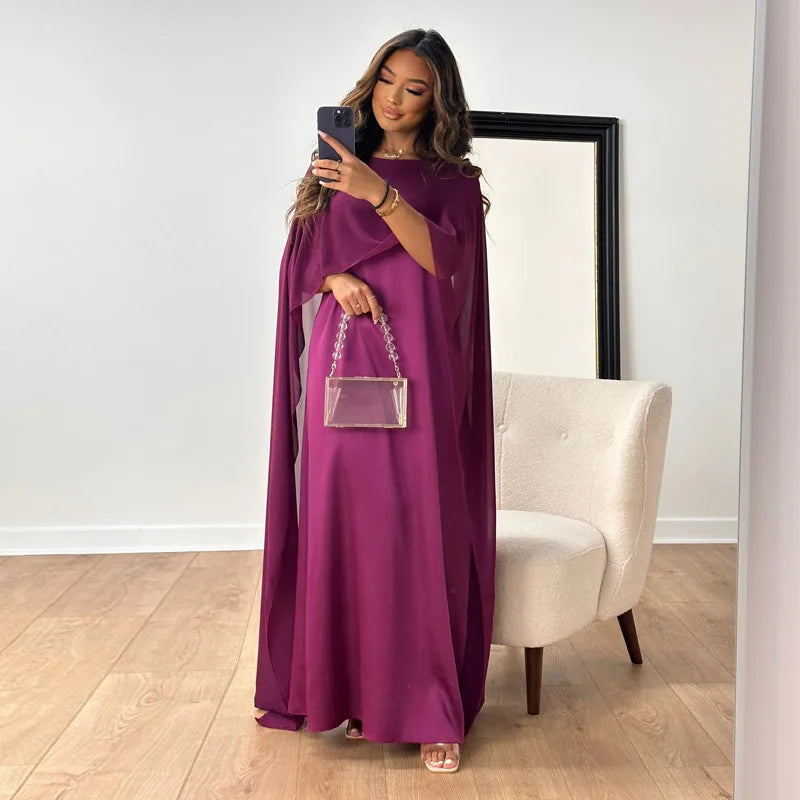 Schickes Damen Festkleid, ein elegantes Maxikleid für besondere Abende. Figurbetontes, langes Partykleid.