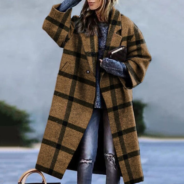 Hochwertiger Damen Wintermantel, langer Schnitt, optimaler Frostschutz & klassische Damenmode für den Winter.