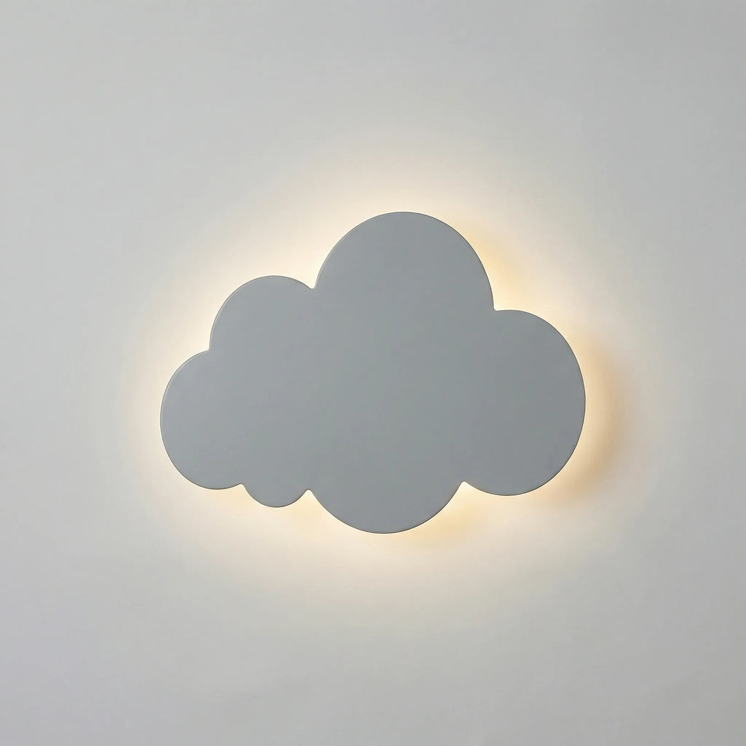Moderne dekorative Wolken-Wandleuchte Nebulace für Wohnzimmer, Schlafzimmer & Kinderzimmer, dimmbar.