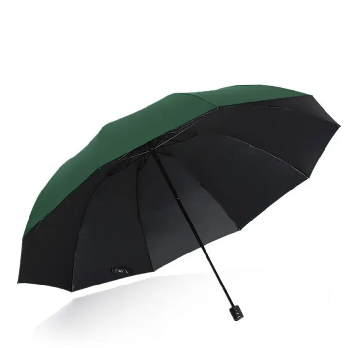 Wetterfester Outdoor-Reiseschirm, groß und faltbar, schützt 3 Personen zuverlässig vor Wind und Regen.