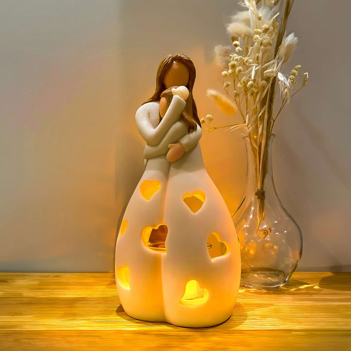 Romantische LED Tischleuchte LoveLight in Herzform für eine liebevolle Atmosphäre.