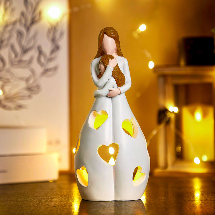 Sanfte LED Schlafzimmerlampe LoveLight mit warmweißem Licht für entspannte Abende.