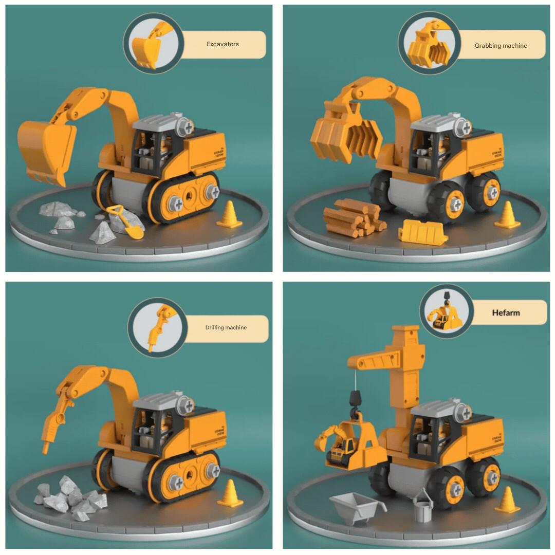 Hochwertiges Konstruktionsspielzeug BuildMaster, sicher und langlebig, für stundenlangen Spielspaß.