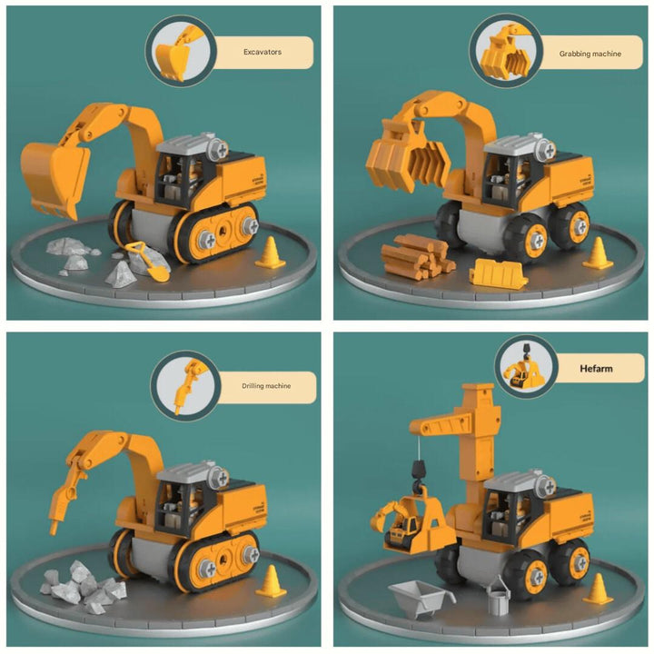 Hochwertiges Konstruktionsspielzeug BuildMaster, sicher und langlebig, für stundenlangen Spielspaß.