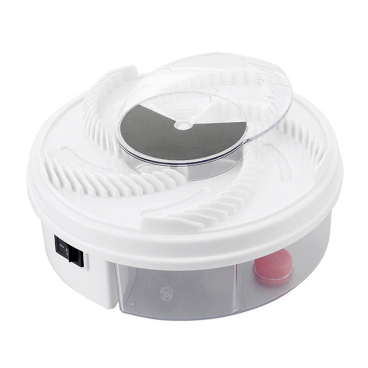 Leise Mückenfalle im modernen Design, USB-betrieben und wiederverwendbar. Bekämpft Insekten diskret.