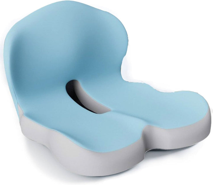 Ergonomisches Komfort-Sitzkissen. Fördert Haltung, lindert Schmerzen, ideal für jeden Stuhl.
