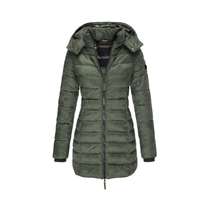Leichte & warme Damen Winter Steppjacke, wasserabweisend, ideal für Übergang & kalte Tage.