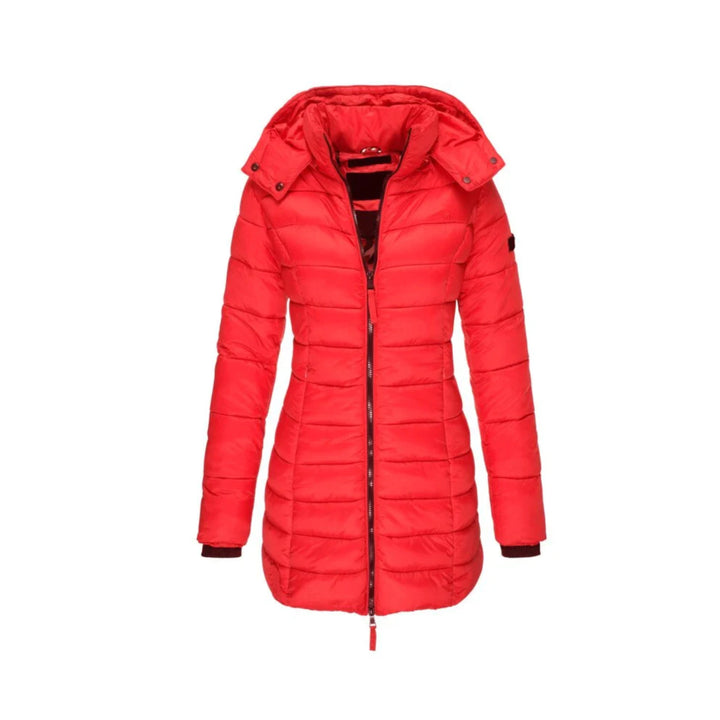 Alltagstaugliche Damen Pufferjacke, warm & wasserabweisend, stilvolle Winterjacke für jeden Tag.