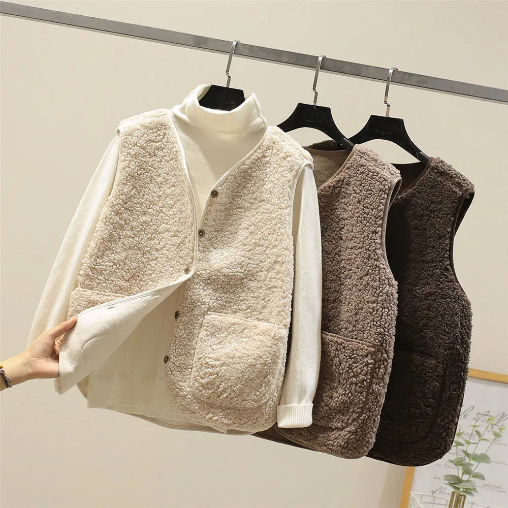 Weiche Damen Weste, bequem und atmungsaktiv. Ein elegantes Oberteil für Damenbekleidung, ideal für den Herbst.