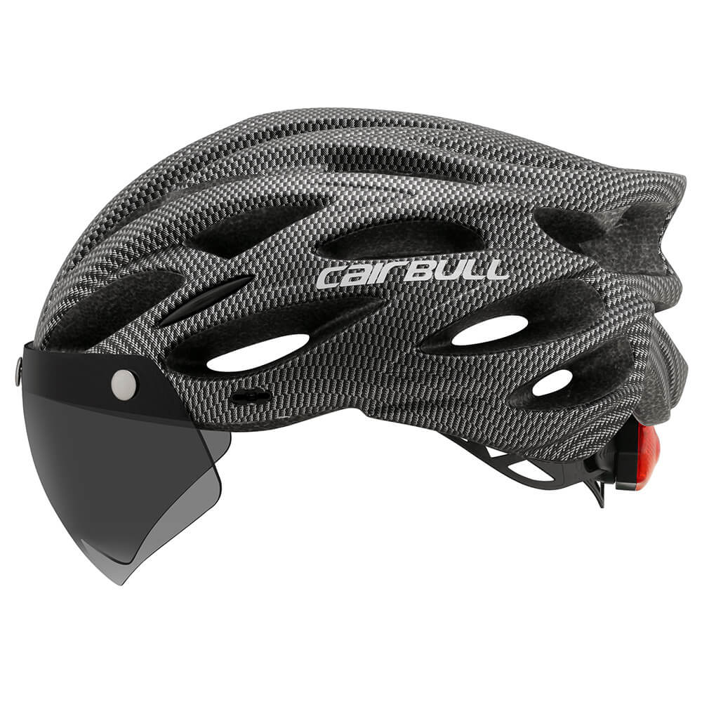 ProGuard Fahrradhelm unisex mit abnehmbarem Visier, belüftet & verstellbar für optimalen Komfort beim Radfahren.