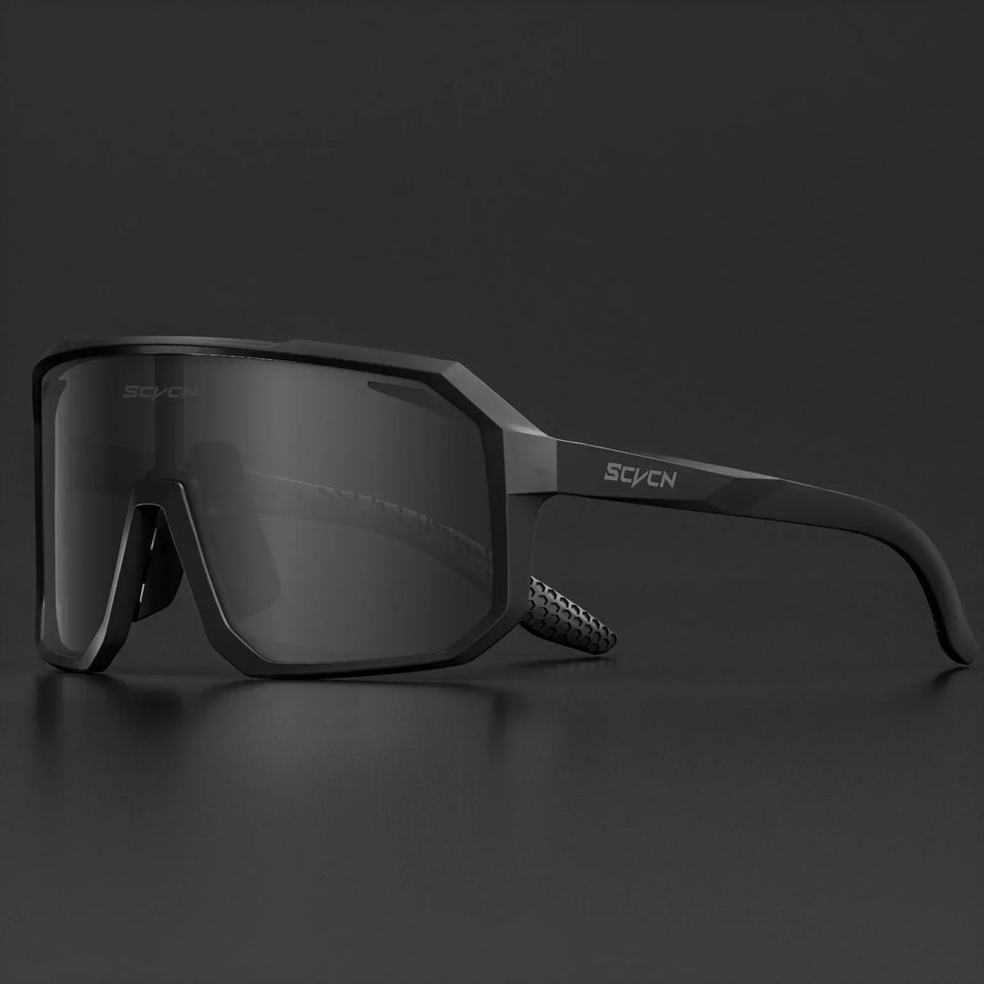 Schützende Fahrrad Sonnenbrille mit UV400, essentiell für die Augen beim Radfahren und Outdoor-Sport.