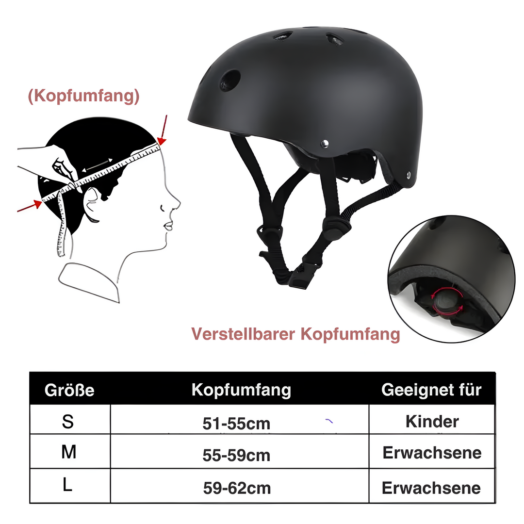 Unisex SafeRide Fahrradhelm als essentielles Fahrradzubehör. Maximale Sicherheit, Komfort & Stil für jedes Fahrrad.