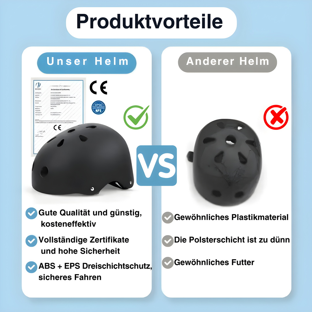 Sicherer SafeRide Fahrradhelm mit stoßabsorbierender Technologie. Ultimativer Kopfschutz & Komfort für Radfahrer.