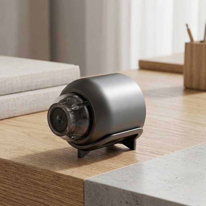 Mini Überwachungskamera Full HD mit WLAN & 4G für Zuhause, inkl. Nachtsicht & Bewegungsmelder.