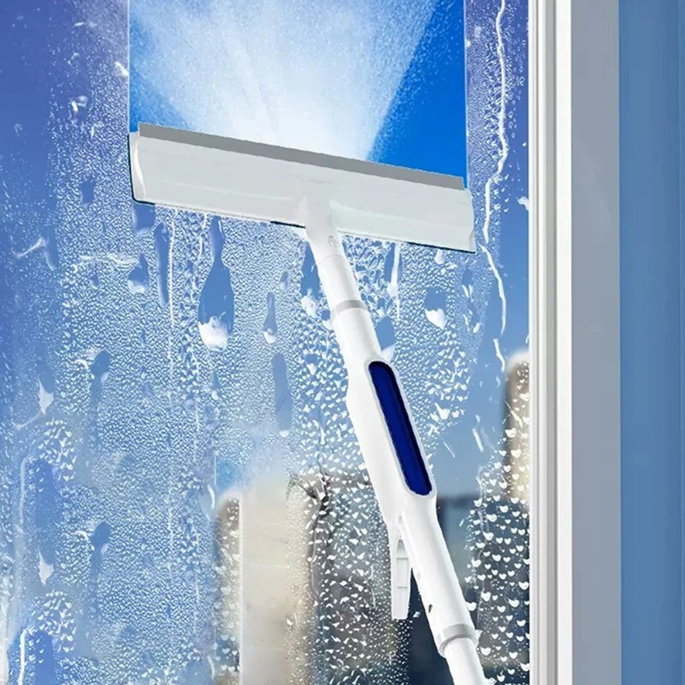 Fensterreiniger mit Sprühfunktion für streifenfreie Fenster. Ein effizientes Reinigungsgerät für Zuhause.