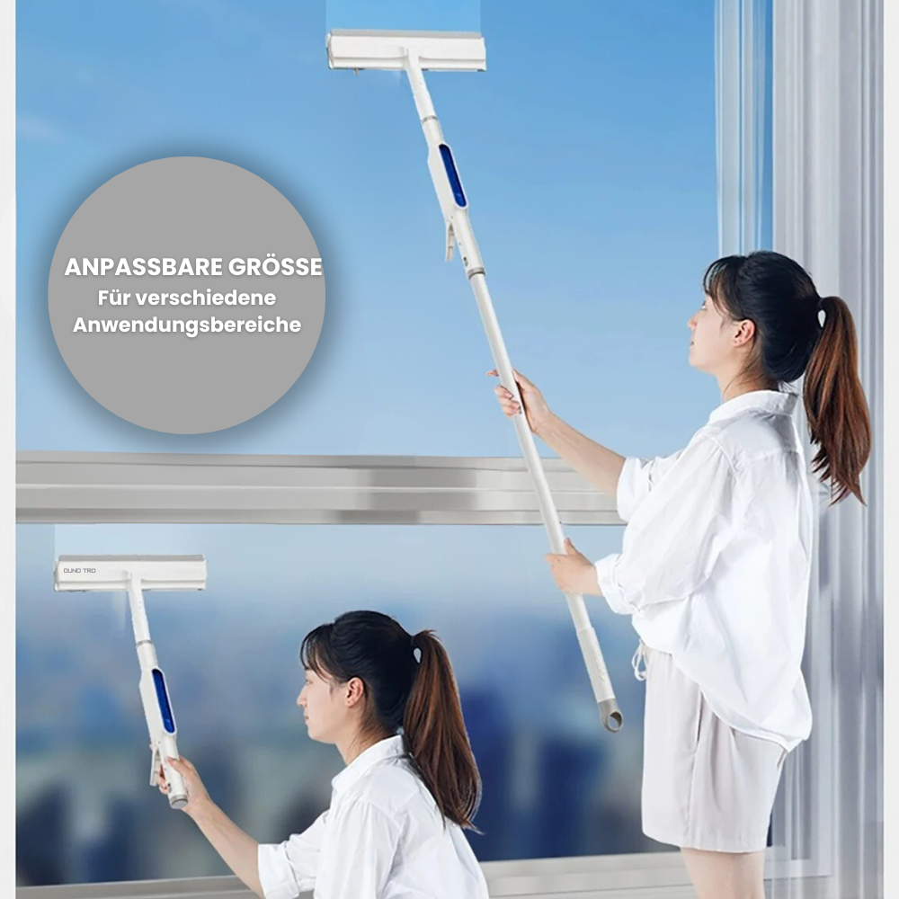Wiederverwendbarer Fensterreiniger, ideal für streifenfreie Fenster und eine einfache Haushaltsreinigung.