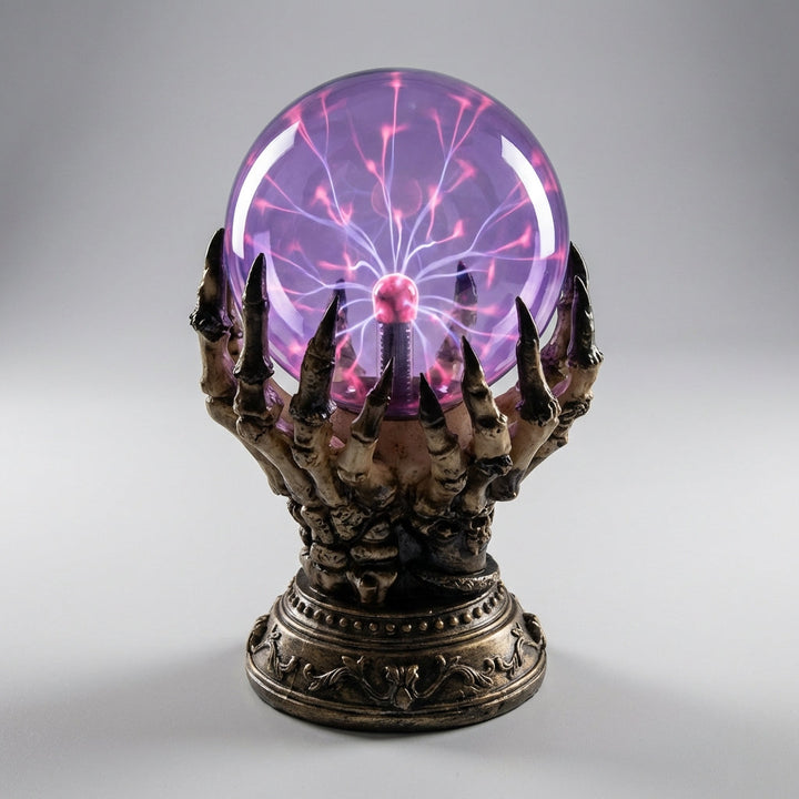 Plasma Tischlampe im gotischen Aetherclaw-Stil, ideal als einzigartiges Stimmungslicht für jede Innenbeleuchtung.
