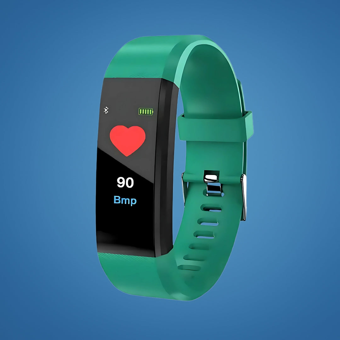 Senioren-Smartwatch mit klarem, leicht ablesbarem Display für einfache Bedienung. Technik für Senioren.
