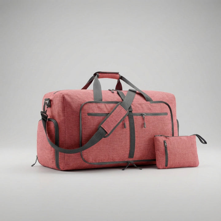 Wasserdichte faltbare Reisetasche aus strapazierfähigem Polyester, schützt Ihr Gepäck auf Reisen & im Urlaub.