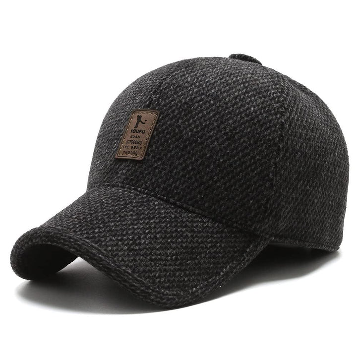 Trendige gestrickte Baseballmütze für Herbst & Winter, unisex. Warme Kopfbedeckung in Einheitsgröße für Alltag & Freizeit.
