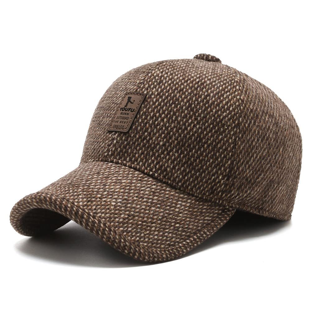 Dunkelgraue gestrickte Baseballcap, unisex. Perfekte, warme Kopfbedeckung für Herbst & Winter, Freizeit & Alltag.