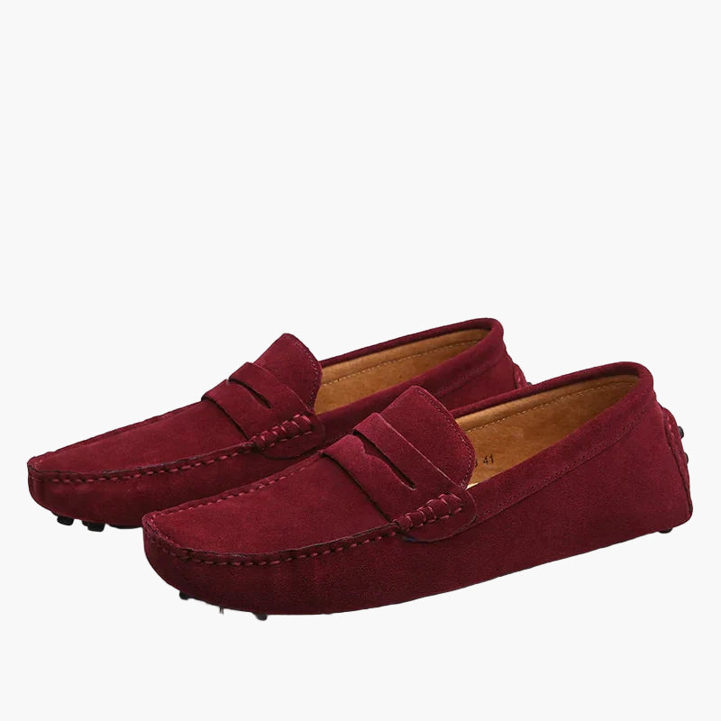 Vielseitige Herrenschuhe: Schwarze Mokassins Loafer, die Eleganz und Bequemlichkeit für Business-Meetings & Abend vereinen.