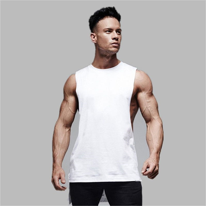 Modernes Herren Basic Tanktop, komfortables Oberteil für Sport, Fitnessstudio & entspannte Sommertage.