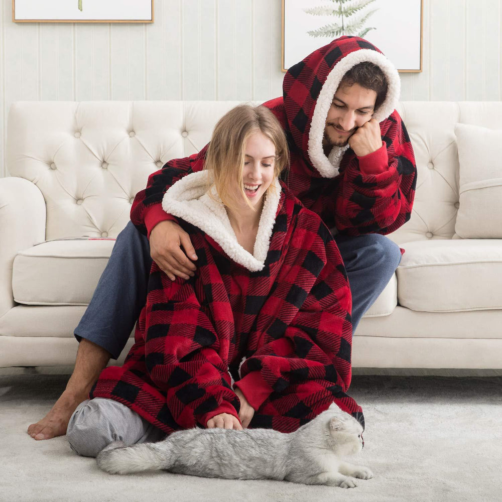 Warmer Deckenpullover für Damen & Herren in Grau, ideal als Loungewear für Entspannung.