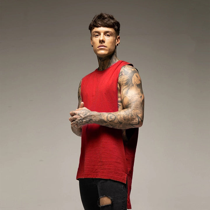 Entspanntes Herren Freizeit Tanktop, lässiges Oberteil, ideal für Sommer, Strand & alltägliche Outfits.