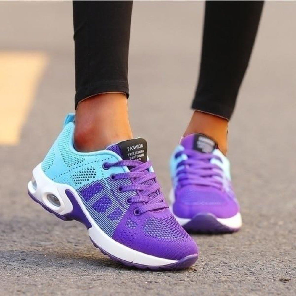 Moderne Damen Orthopädische Sneakers, gelenkschonend mit guter Dämpfung. Ideal als Komfort- & Alltagsschuhe für Frauen.