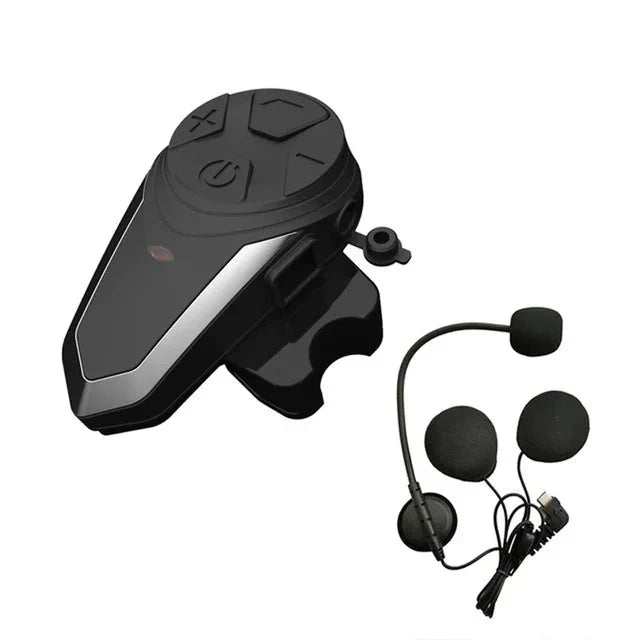 RoadLink S3 Motorrad Bluetooth Intercom Kit mit allem Zubehör für Helm-Kommunikation & Entertainment.