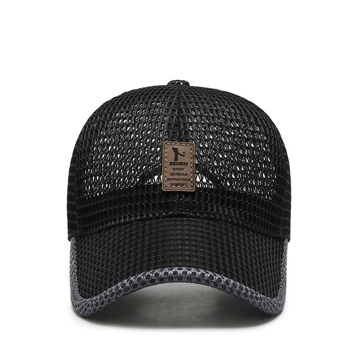 Verstellbare Unisex Sommerkappe, leicht & atmungsaktiv, perfekt für Strand & Sportaktivitäten.