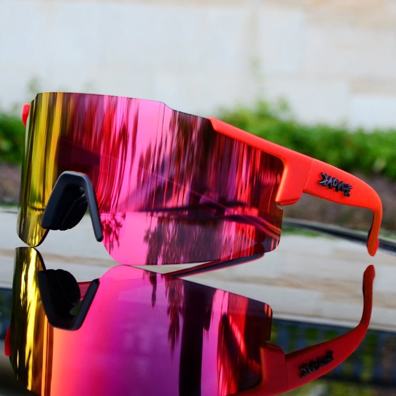 Unisex Fahrrad-Sonnenbrille für Radfahrer. Sportbrille mit UV-Schutz, ideal für Outdoor & Freizeit.