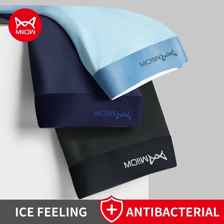3er Pack Herren Boxershorts in umweltfreundlicher Verpackung; atmungsaktiv, antibakteriell & komfortabel.