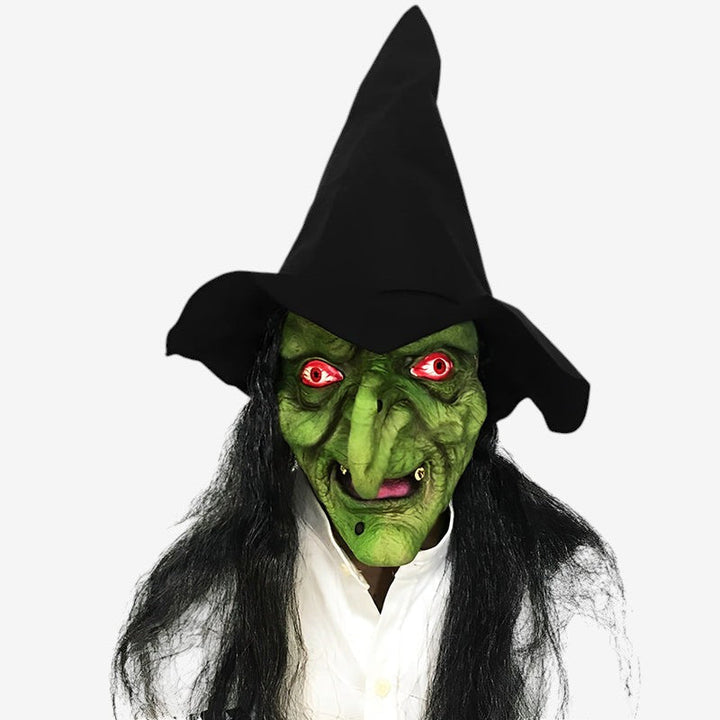 Realistische Erwachsenen Latexmaske: Beweglicher Mund, perfekt für Cosplay, Theater & Mottopartys. Vollgesichtsdesign.
