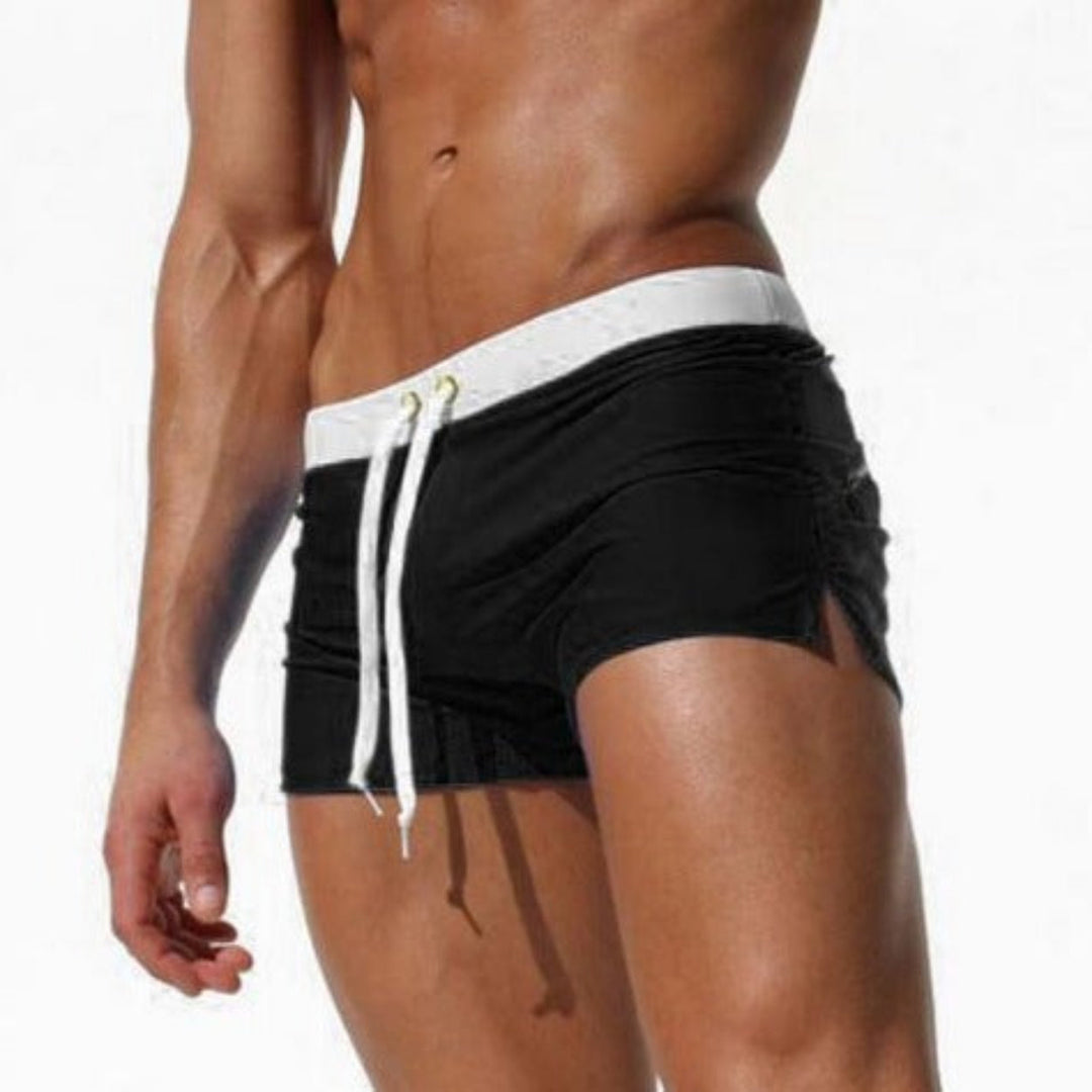 Herren Badehose, schnelltrocknend & bequem für Sommer, Strand & Pool.