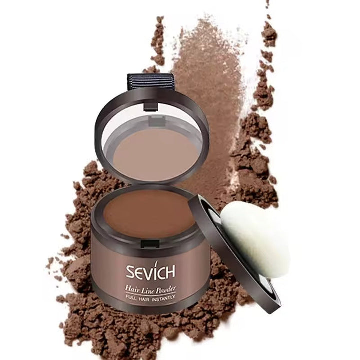Unisex Haar-Schattierungspuder 4g, das lichte Stellen am Haaransatz kaschiert und sofortiges Volumen verleiht.