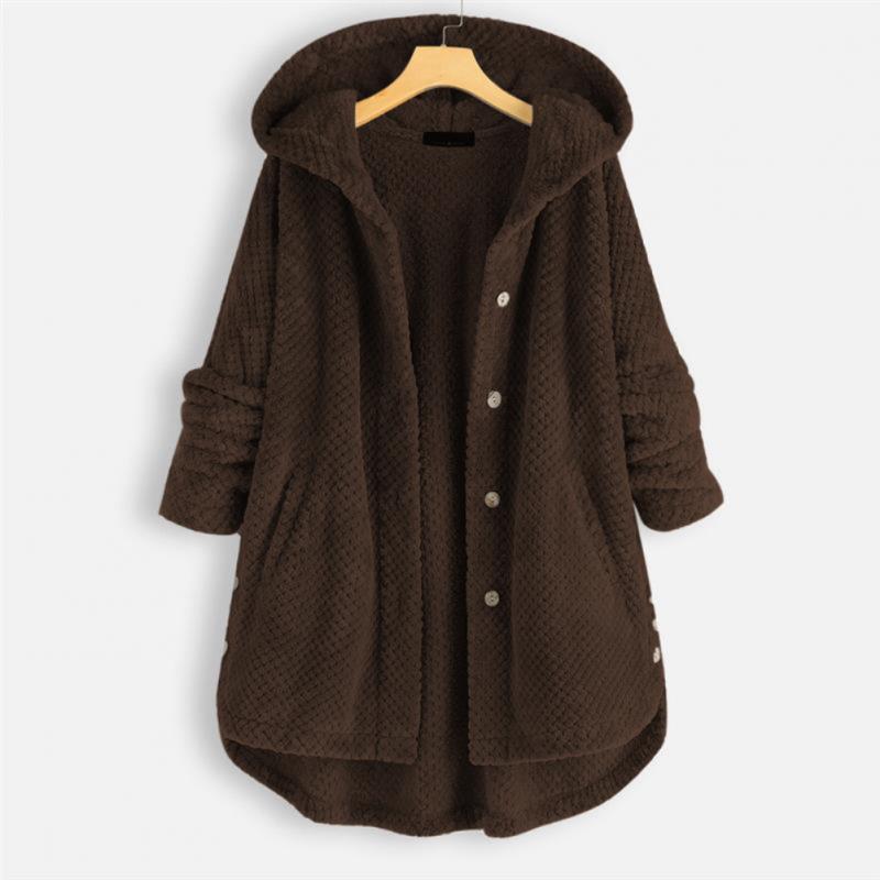 Modische Damen Übergangsjacke mit Kapuze, wendbar. Elegante Oberbekleidung für jeden Anlass. Stilvoll & bequem.