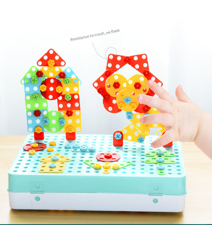 Der Kreativbaukasten ist ein tolles Geschenk für Kinder, das Spielspaß und Lernen ideal verbindet.