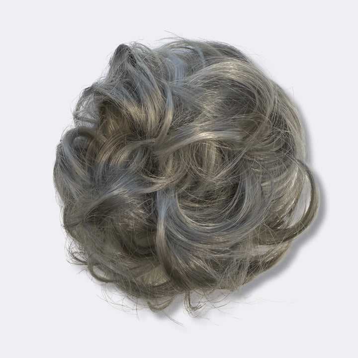 Haar Scrunchie Dutt, voluminöser Look, Kunsthaar Accessoire, Blond für Frauen.