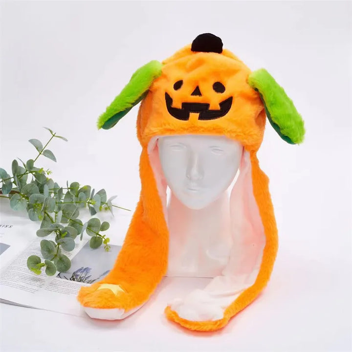 Kinder & Erwachsenen Tiermütze mit interaktiven, aufspringenden Ohren, super Geschenkidee.