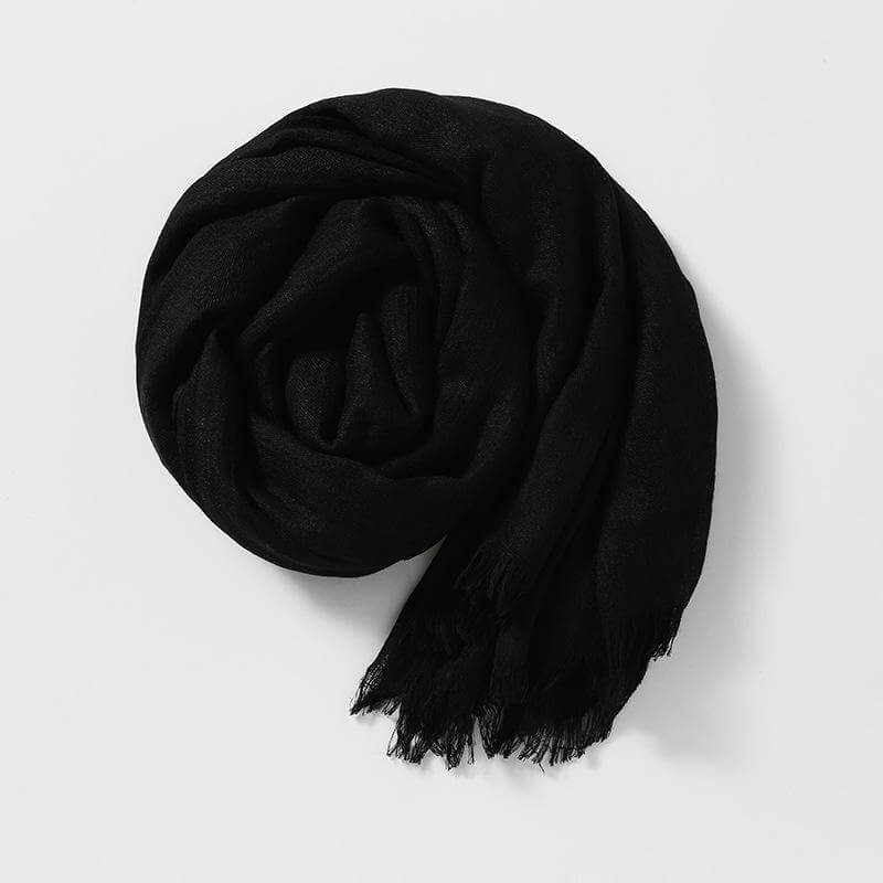 Leichter Damen Schal, 180x100 cm, aus gewebter Polyester-Mischung, perfekt als modisches Reise-Tuch.