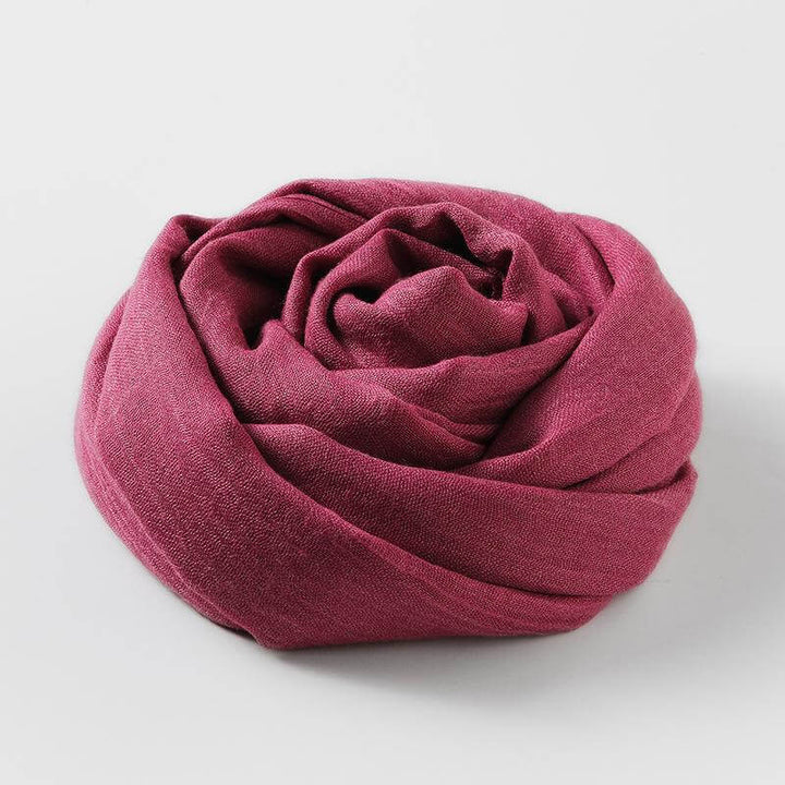Modisches Damen Tuch, 180x100 cm, aus Polyester-Mischung, leicht & weich, für stilvolles Layering.