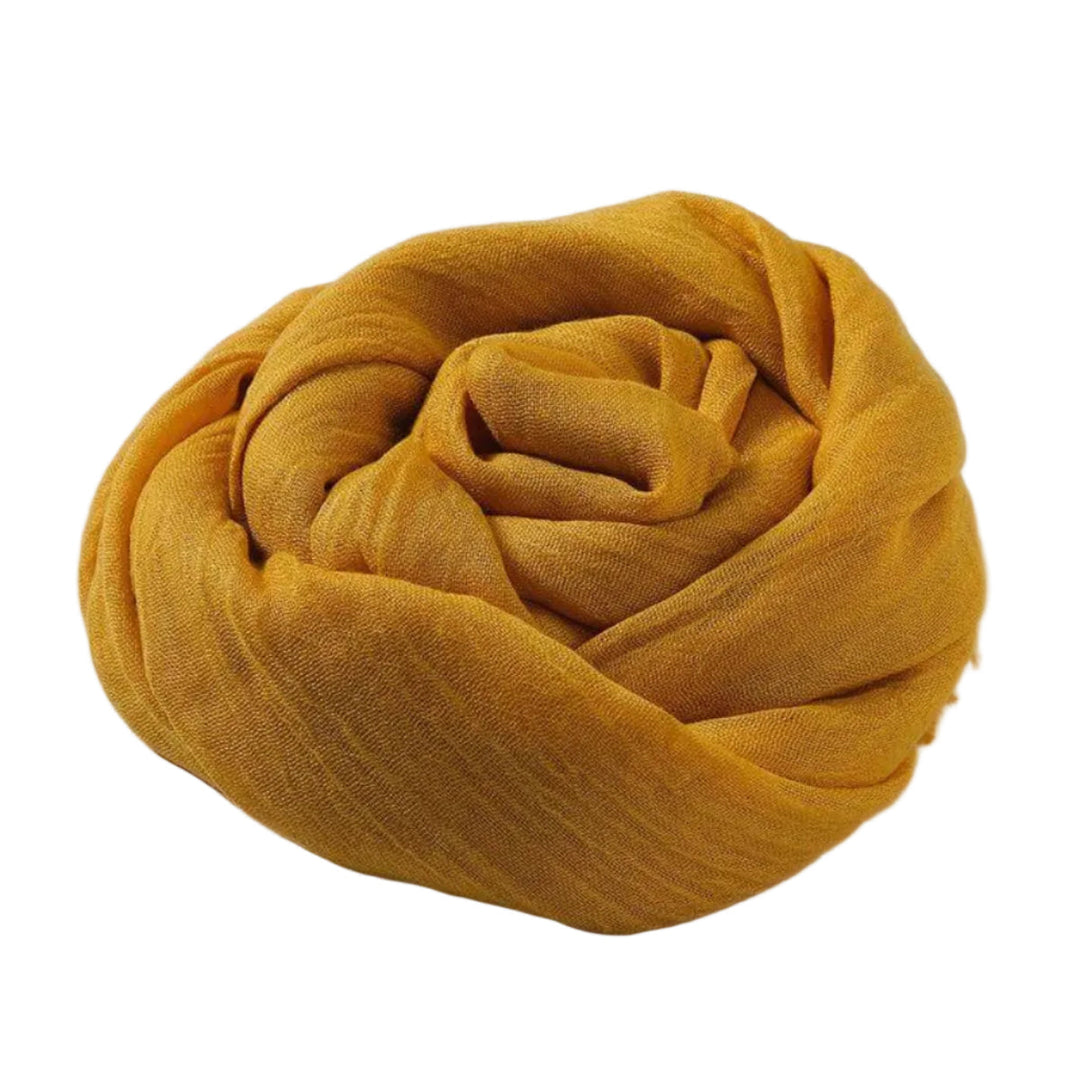 Weicher Damen Polyester-Schal, 180x100 cm, ideal als modisches Frühlings- oder Alltags-Accessoire.