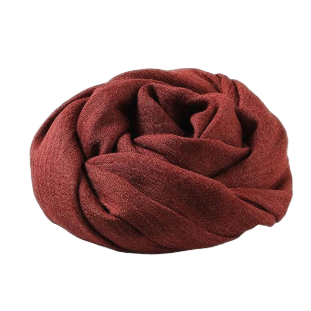 Leichter, weicher Damen Schal aus Polyester-Mischung, 180x100 cm, ideal für Frühling & Übergang.